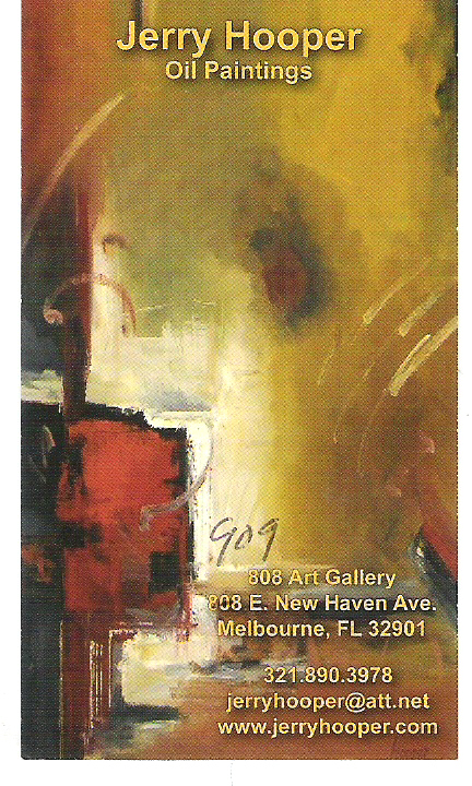 Oil Painter Jerry Hooper